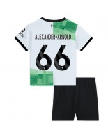 Liverpool Alexander-Arnold #66 Vieraspaita Lasten 2023-24 Lyhythihainen (+ shortsit)